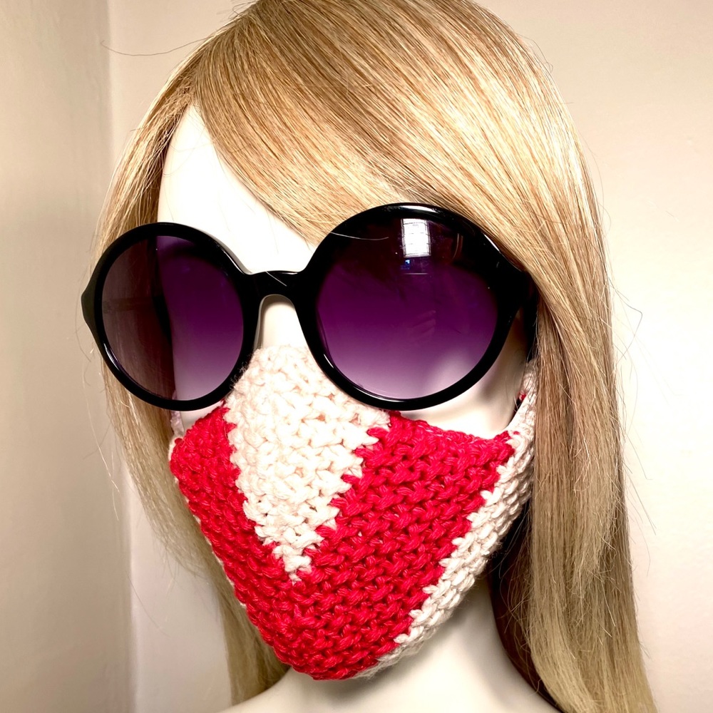 Sweater Knit - Ear-Loop Face Mask